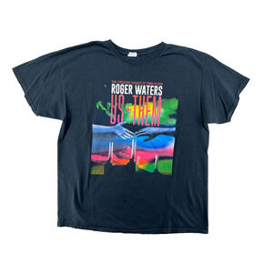 2017 Roger Waters Us + Them Tour Promo T-Shirt Size Pink Floyd Psych Rock XXL